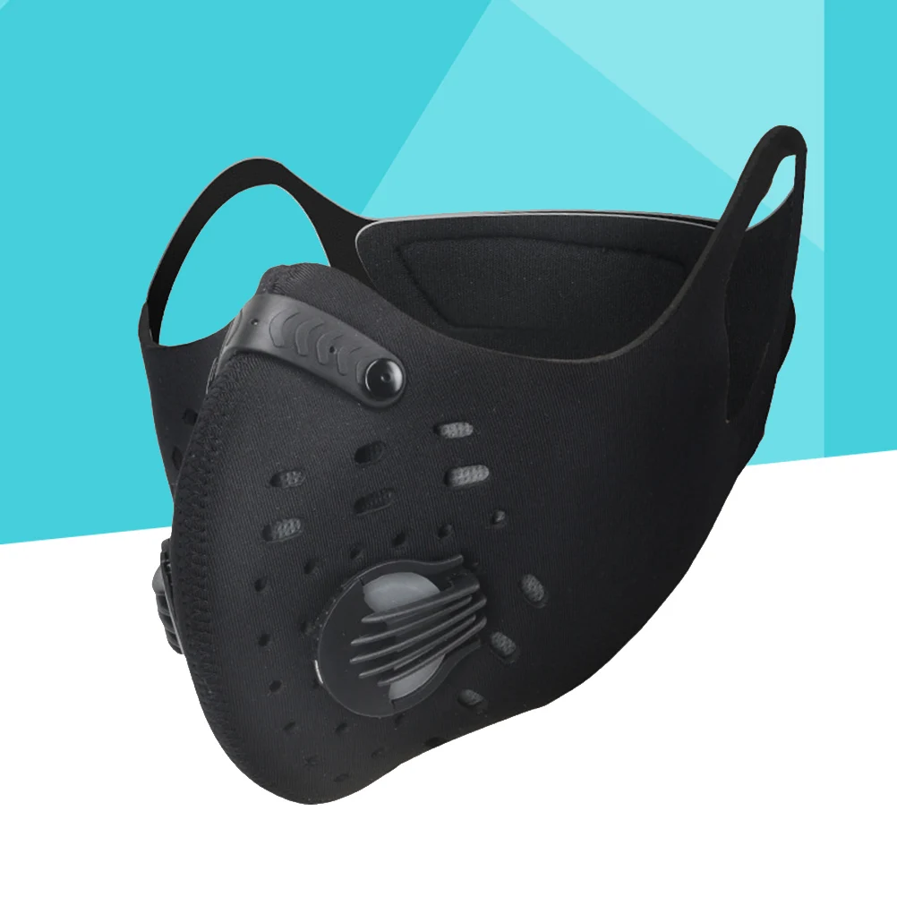 1 шт., углеродная Спортивная маска, Пылезащитная, ветрозащитная, противотуманная маска для велоспорта, тренировок, бега, резьбы по дереву, для уборки дома