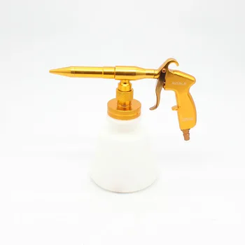 

Air Powered Car Washing Handheld Gun Twister Car Cleaning Gun With 1000ML Cleaning Bottle