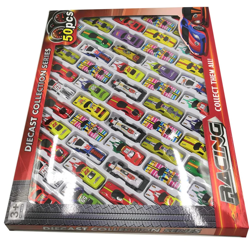 

50pcs/lot Hot Wheels 1:64 Mini Race Cars Scale Models Miniatures Alloy Cars Toy Hotwheels For Boys Birthday Gift Christmas gift