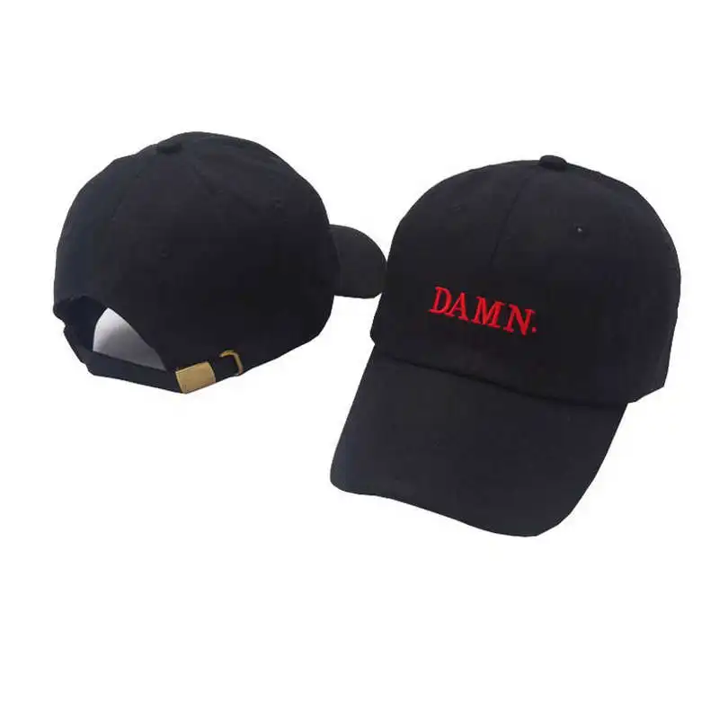 

2019 new wine red kendrick lamar damn cap embroidery DAMN. unstructured dad hat bone women men the rapper baseball cap