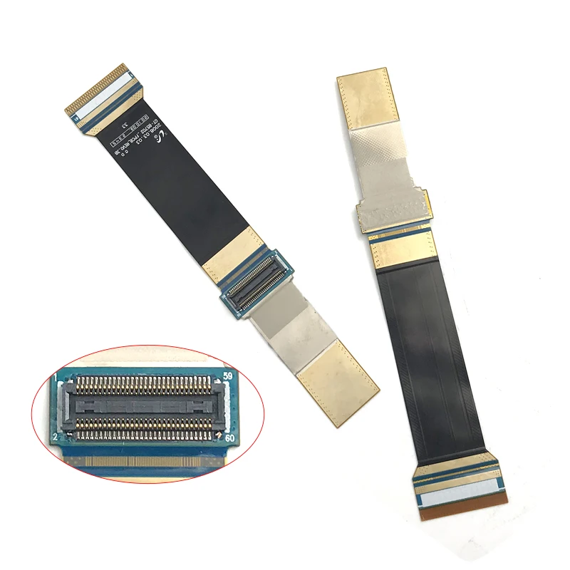 Высококачественный разъем для ЖК дисплея гибкий кабель лента подходит к Samsung B5702 GT-B5702 съемные части замена