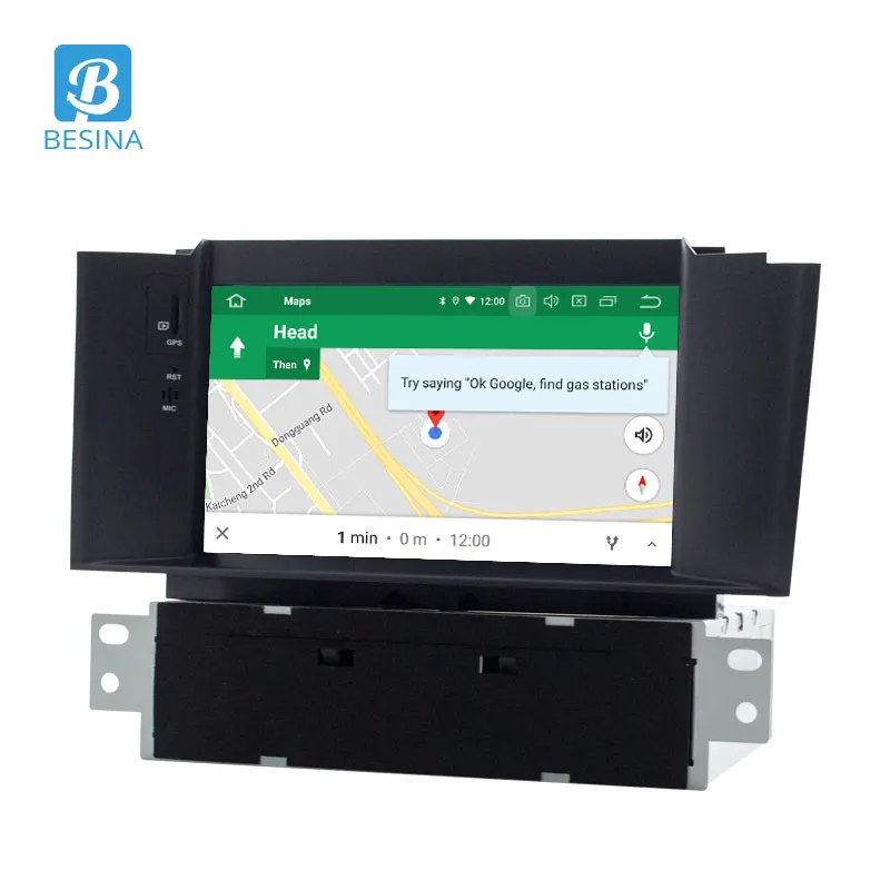 Best Besina Android 9.0 Car DVD Player For Citroen C4 C4L DS4 Multimedia GPS Navigation WIFI Octa 8 Cores 1 Din Car Radio Auto Audio 2