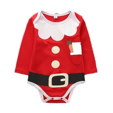 Child Christmas Clothes Garments Child Romper