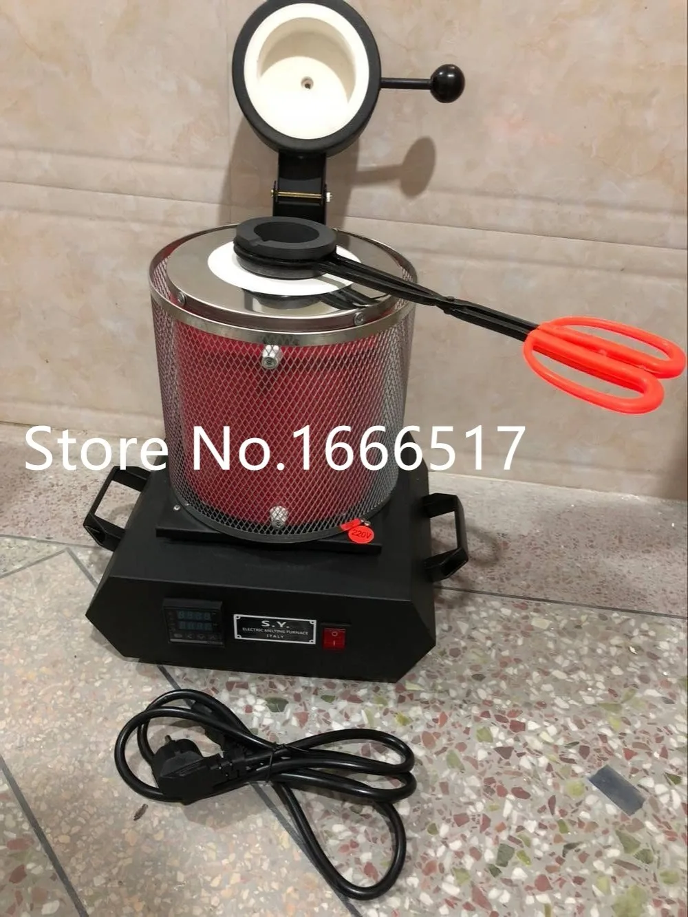 

2kg gold, silver, aluminum, iron,steel,smelting melting furnace,gold melting furnace, Electric smelting High quality NE