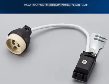 

DHL free. 400pcs. GU10 holder with bracket. gu10 socket lamp holder base adapter With Mounting Plate Bracket