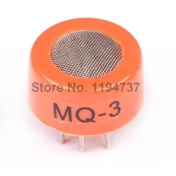 

5PCS MQ-3 Alcohol Sensor MQ3 ethanol Alcohol Gas Sensor