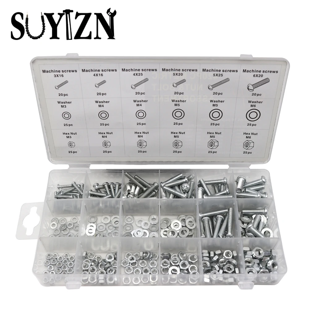 240pz BULLONI DADI METRICI VITI BLOCCO RONDELLE - Foto 4