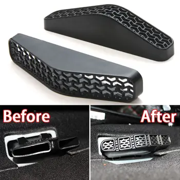 

Auto 2pcs Seat Air Condition A/C Vent Outlet Protective Cover Trim Fit For Jeep Compass 2017+ Car Styling Car Covers Accessories