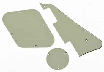 

KAISH Aged White LP Pickguard & Back Plate Switch Cavity Covers Fits for Epiphone Les Paul