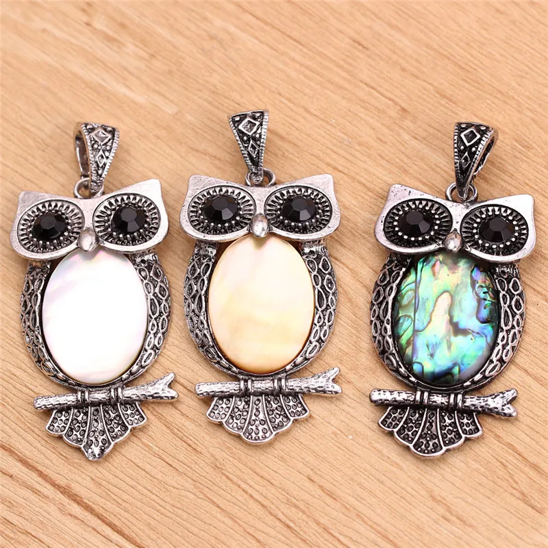 

Crystal Sweater Chain colar collier Cute Owl Hollow Out Pendant Necklace Female Tree Of Life Necklaces Jewelry Women