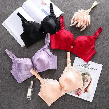 

Sexy Lace Bra Set Push Up Sexy Lace Stitching Briefs Lingerie Women Underwear Set