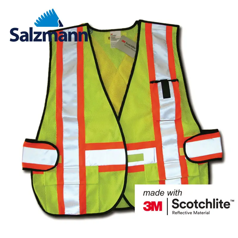 Salzmann 3M Scotchlite Reflective Safety Vest Designed To Meet Canadian