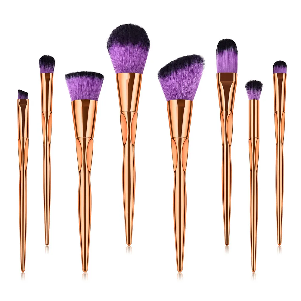 8 шт модные популярные новые основа для макияжа кисть для бровей eye shadow brush Кисти для макияжа Набор инструментов pinceis де maquiagem 40
