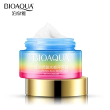 BIOAQUA Brand Hyaluronic Acid Face Cream Skin Care Ageless Anti Winkles Lift Firming Moisturizer Whitening Day Cream Facial Care