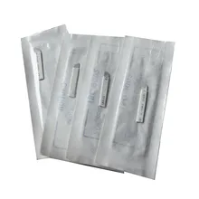 50 штук в партии 12 pin стерилизованная нержавеющая сталь 3D вышивка бровей Перманентный макияж иглы Лезвия