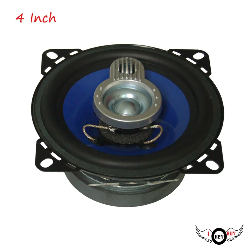 

I Key Buy 4Inch Car Coaxial Speaker 4Ohm 220Watts Parlantes Auto Rubber Edge Injection Cone Loudspeakers Free Shipping