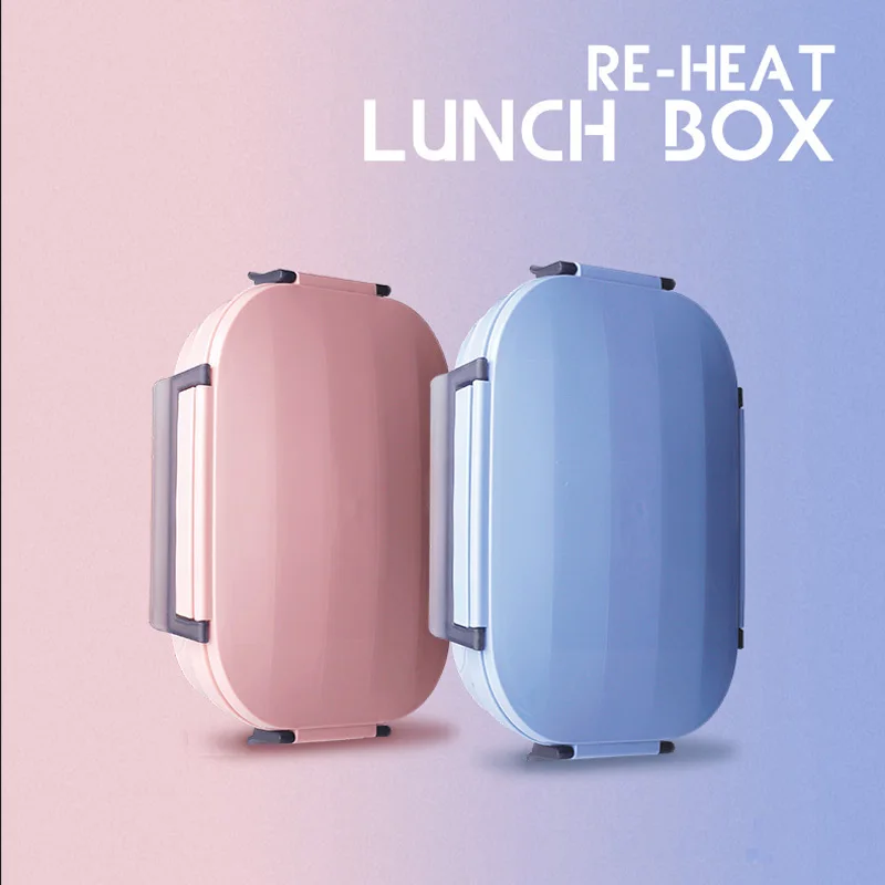 Diamond Cover 304 Stainless Steel Bento Food Storage Container Plastic Seal Safe Kids Student Lunch Box China Japanese Style