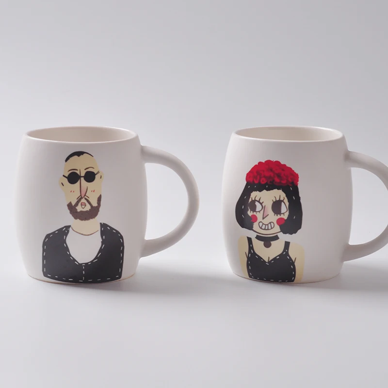 Funny Cartoon Characters Face Ceramic Cup Creative Men And Women Ceramic Mug Mugs Aliexpress