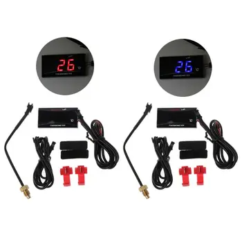

2019 NEW Universal Motorcycle LCD Digital Thermometer Instrument Water Temp Meter Gauge For KOSO Yamaha Racing Scooter