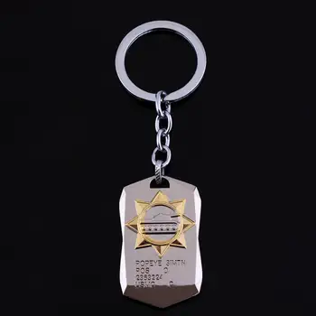 

World of Tanks key ring Pendant key chain chaveiro Llavero Tanks flag key holder Cosplay Key Chains WOT Game Logo Keychain