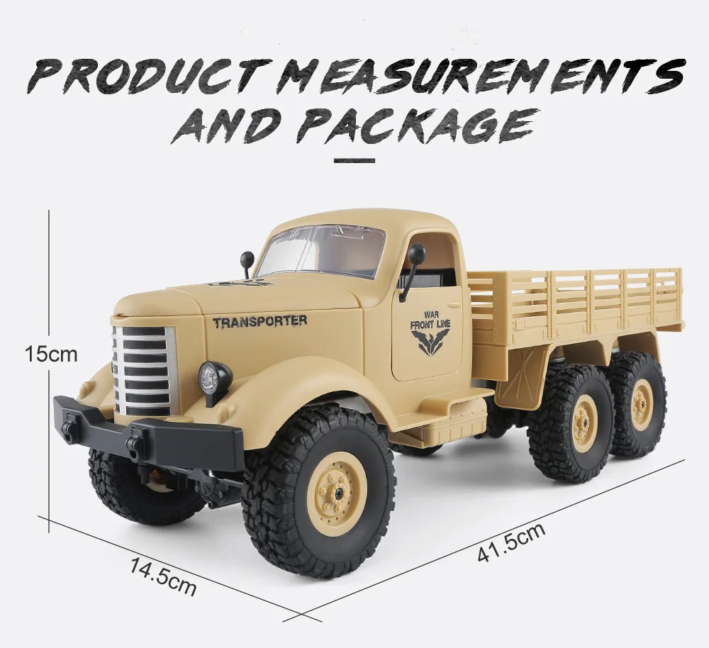 1:16 Ретро грузовик шесть-колеса RC автомобиль на открытом воздухе восхождение автомобиля симуляция дистанционное управление электрический игрушечный автомобиль подарок для малышей коллекция