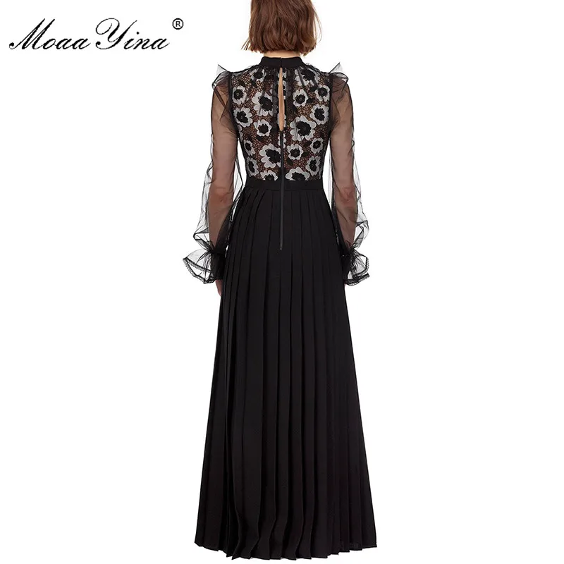 MoaaYina Fashion Designer Runway dress Spring