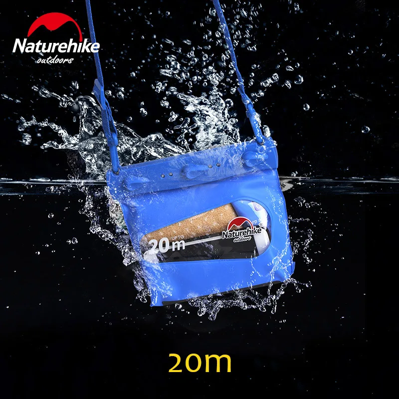 Naturehike impermeable bolsa una bolsa de hombro de las mujeres de los hombres de natación a la deriva surf bolsa río Trekking Barco de la bolsa del teléfono móvil Naturehike impermeable bolsa una bolsa de hombro de las mujeres de los hombres de natación a la deriva surf bolsa río Trekking Barco de la bolsa del teléfono móvil