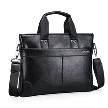 Модные Винтажные кожаные мужские Портфели Бизнес ноутбук мужская сумка через плечо для путешествий сумки черные сумки популярная мужская Сумка-тоут