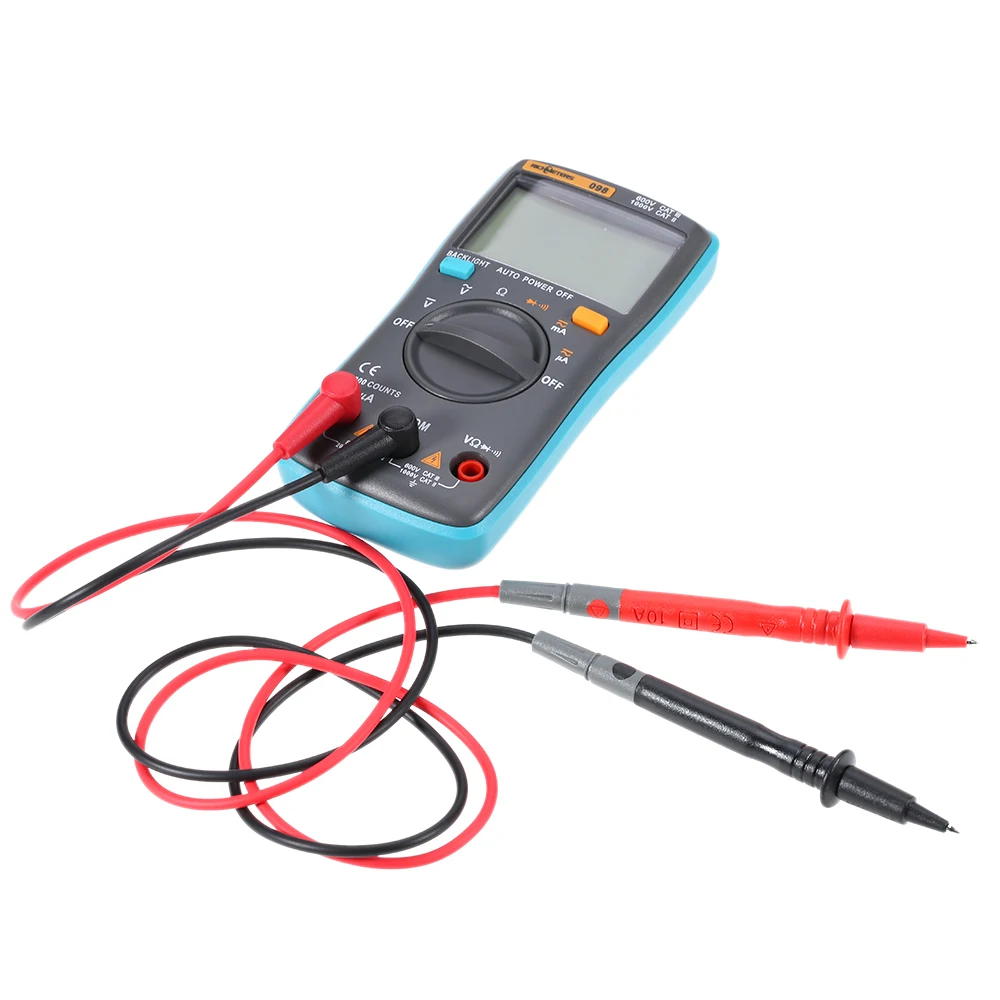 

RICHMETERS Multimeter Back light AC/DC Ammeter Voltmeter Ohm Frequency Diode Temperature