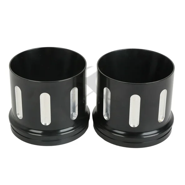 TCMT 4" Slip On Exhaust Pipe End Caps For Screamin Touringin Exhaust