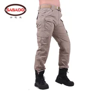 2017 Outdoor Multi Pocket tactical pant slim overalls sports leisure camouflage combat trousers man Hunting cargo pants