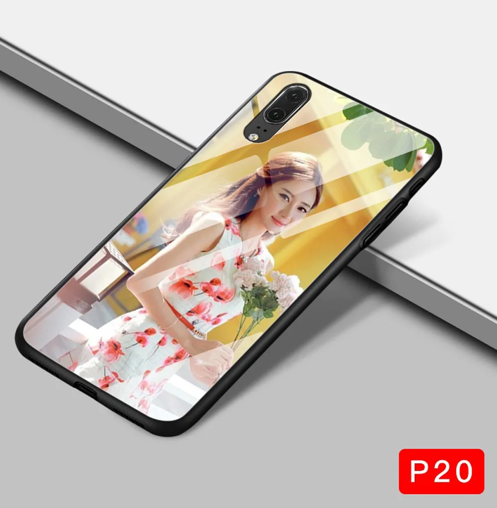 Индивидуальный стеклянный чехол для huawei P20 P30 mate 20, персональный Чехол DIY для Honor 20 20pro V20 7A 8A 8X 8C 9 S, Уникальный индивидуальный подарок