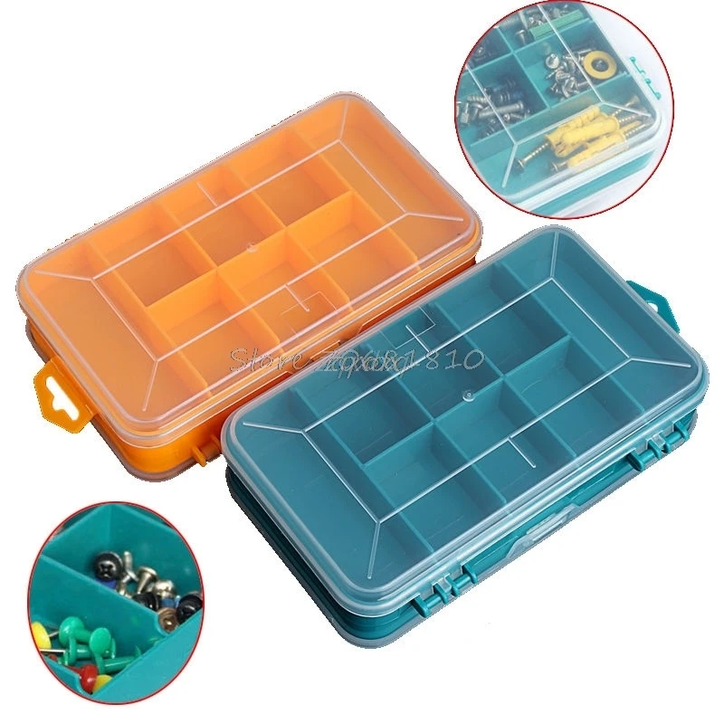 

Transparent Double-Side Multifunctional Storage Tool Case Plastic Case Z07 Drop ship