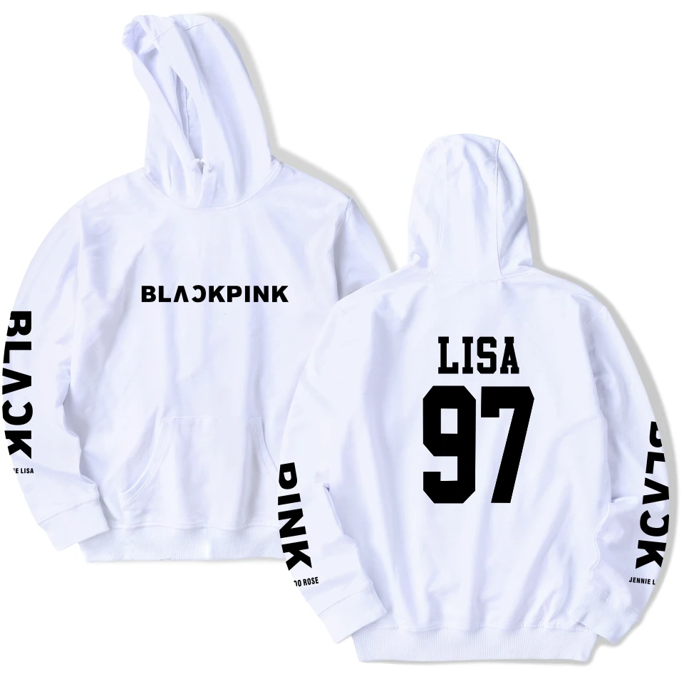 Blackpink Hoodies Sweatshirts Women K-pop Korea Hoodie Blackpink hoodie sweatshirt men Hip-hop Kpop