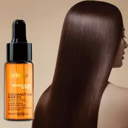 Волос увлажняющий Восстанавливающий питательное масло для восстановление поврежденных волос Care 10 мл кокосовое Эфирное Масла