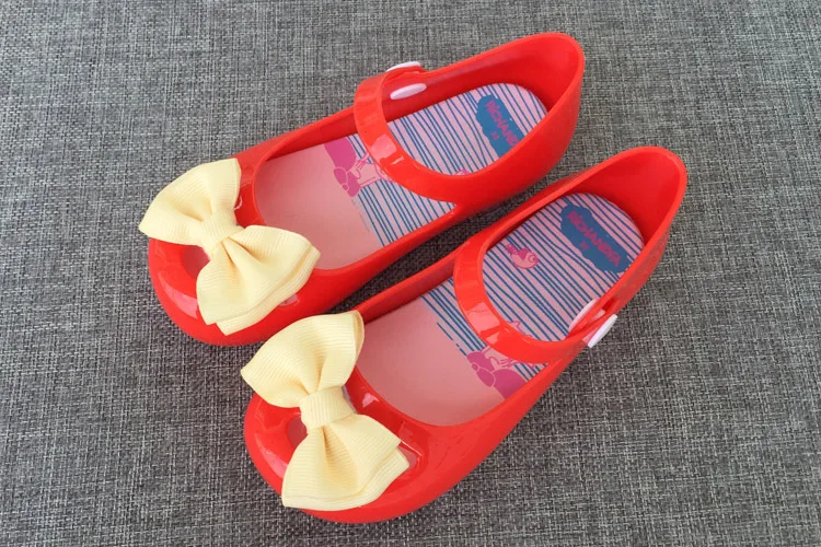 

Mini Princess Shoes Girls Sandals Jelly Girls Sandals Shoes Big Bows Baby Girl Sandals Toddler Girl Sandals High Quality