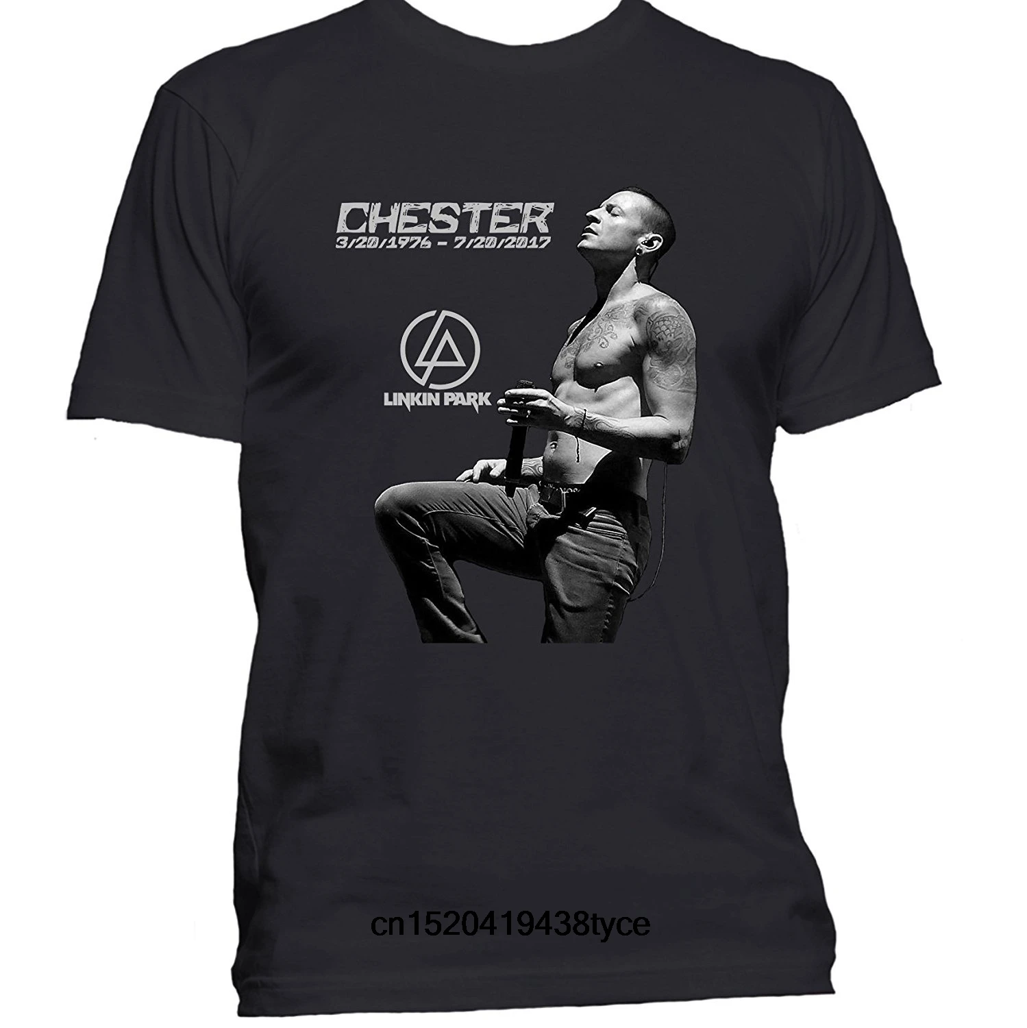 

Unique Handsome Pattern Chester Bennington Linkin Park T-Shirt
