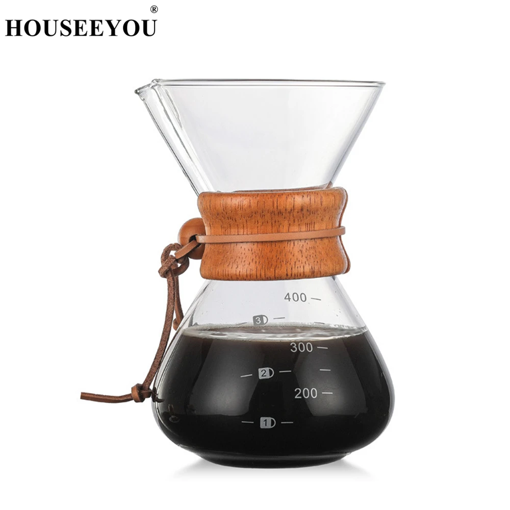 Wholesale High Temperature Resistant Glass Coffee Maker Coffee Pot ...