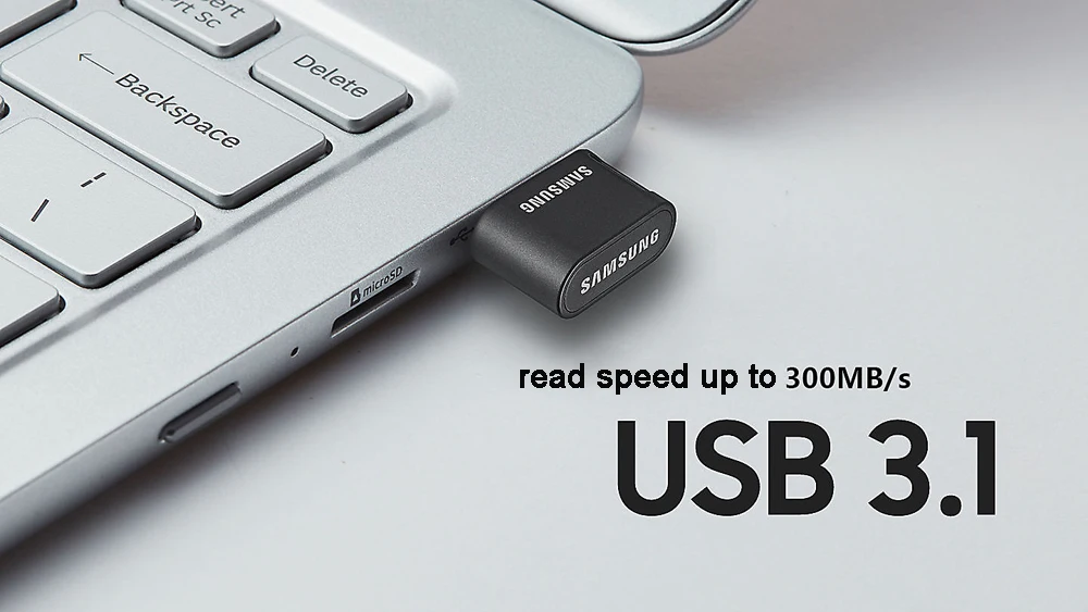 Оригинальный samsung USB 3,1 флеш-накопитель 32 Гб 64 Гб 200 МБ/с. памяти флеш-накопитель USB 3,0 128 ГБ 256 300 МБ/с. мини U Диск флеш-накопитель