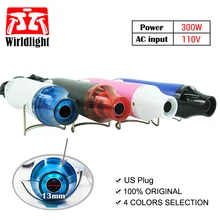 110 в 300 Вт Тепловая пушка американская вилка промышленный электрический пистолет горячего воздуха набор профессиональных тепловых пистолетов термоусадочная пластиковая упаковка воздуходувка нагреватель