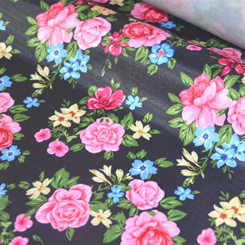 

210D PVC Coated Waterproof Oxford Fabric Floral Strawberry Handmade Patchwork PVC DIY Tablecloth Bags Oilcloth Fabric