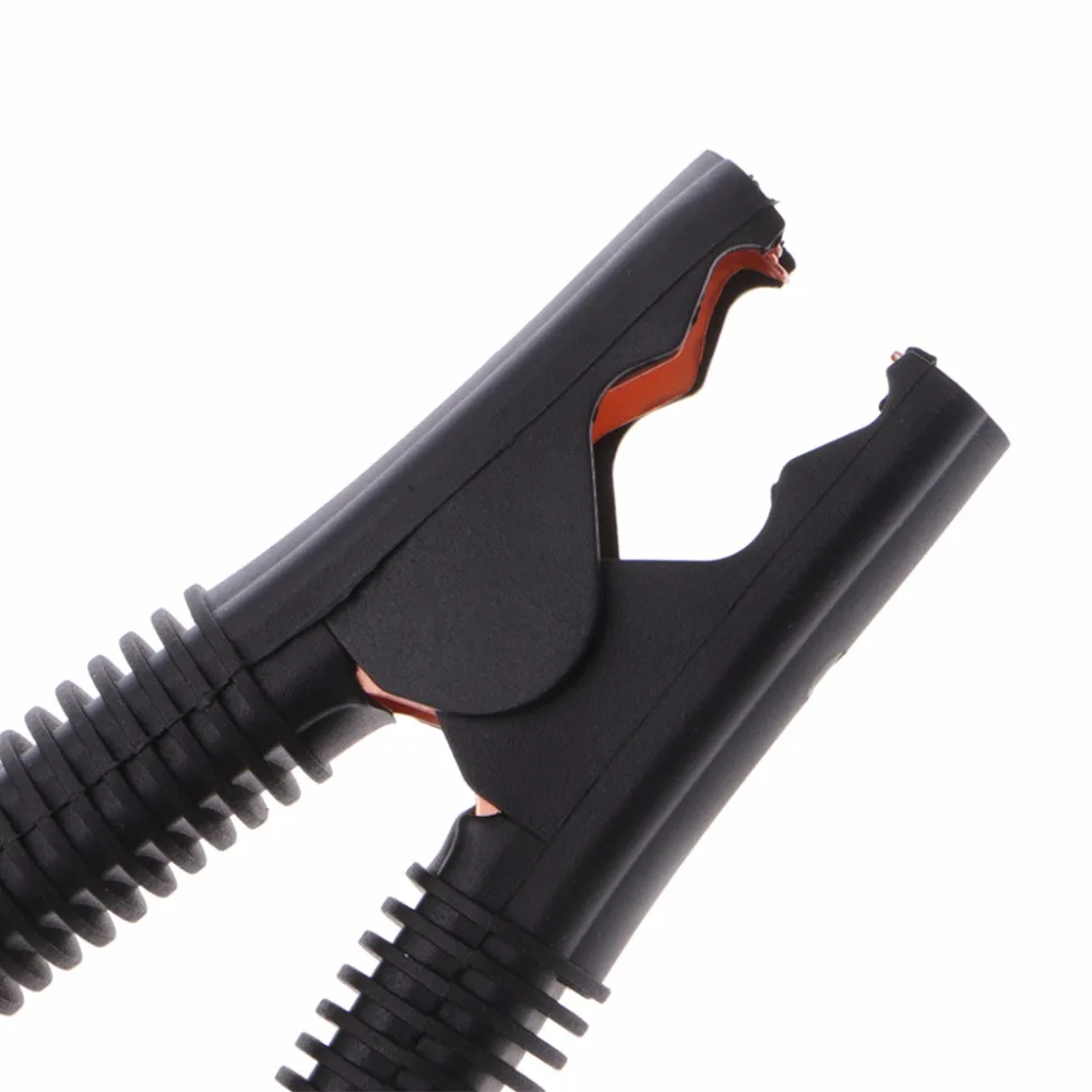 2 Pcs Vehicle Battery Charger for Crocodile Alligator Booster Testing Clip Clamp
