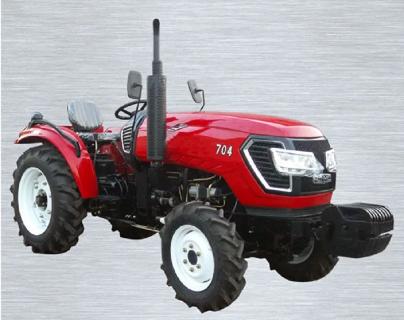 70hp 4WD Горячая большой сельскохозяйственный трактор