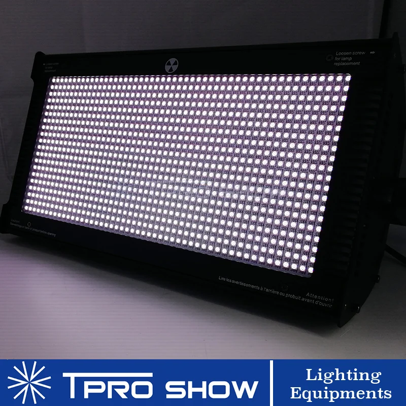 1000 Вт Светодиодный светильник Strobo RGB цвет атомная Дискотека стробоскоп s Dmx 512