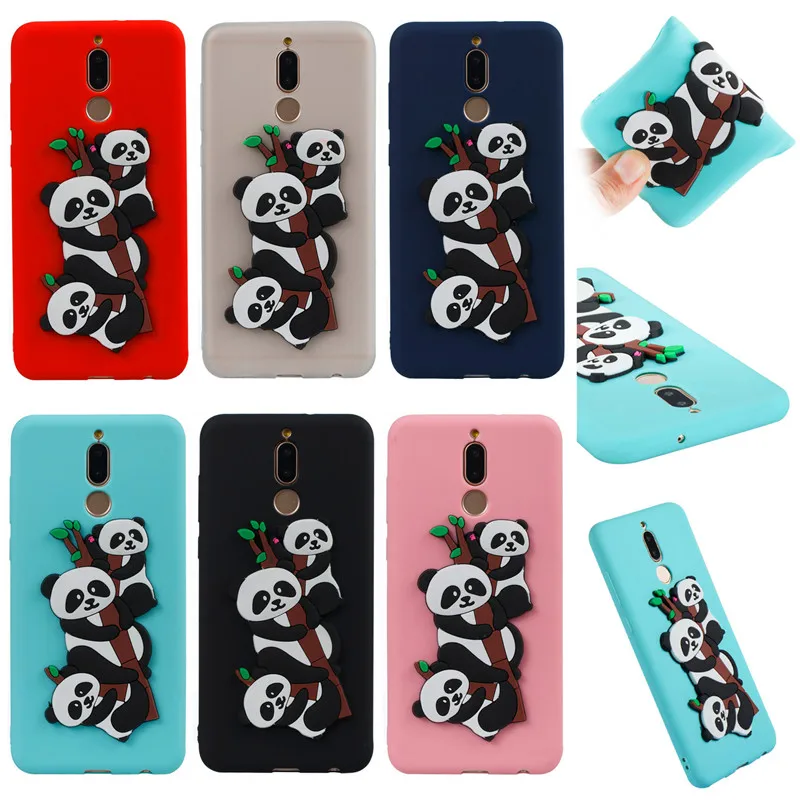 

Huawei Mate 10 Lite Silicone Case 3D Relief Panda Silicon TPU Soft Back Cover Phone Case for Huawei Mate 10 Lite 10Lite