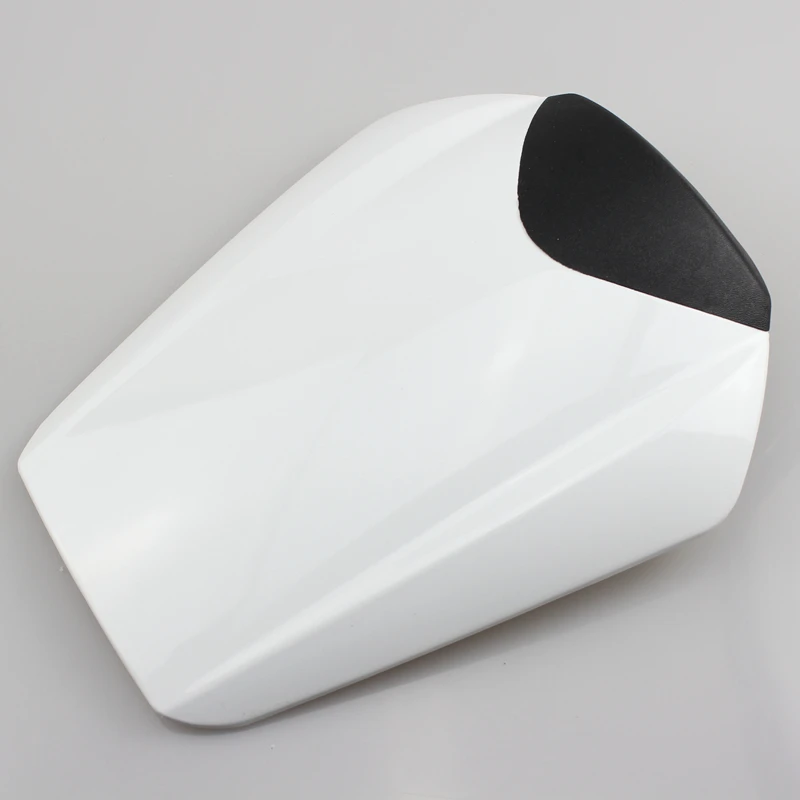 Seat Cowl White Motorcycle ABS Plastic Pillion Rear Seat Cowl Cover For