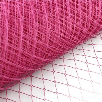 

10"25CM rouge DIY Birdcage Veil fascinators Veiling Millinery hats netting Hair accessories decor or 26 colors New 10yard/lot