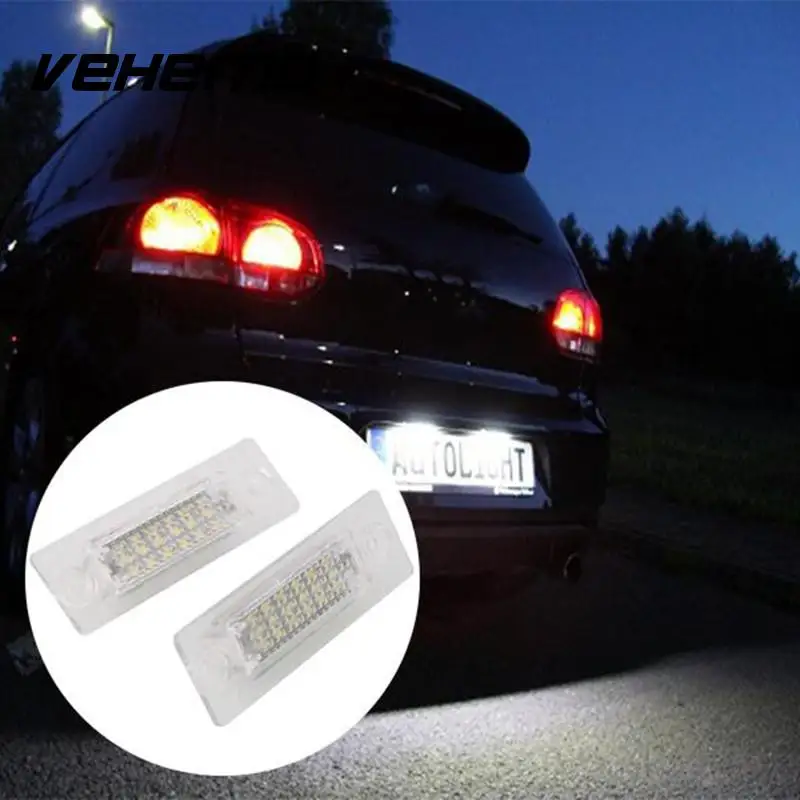 vw t5 led number plate light
