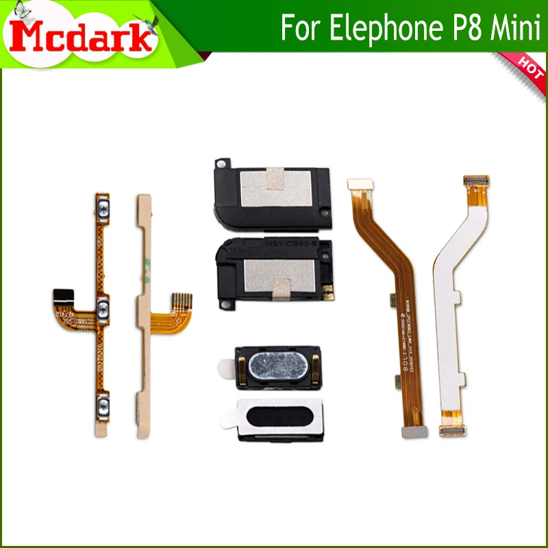 

Earpiece For Elephone P8 Mini Side Button Flex Power Volume Button Main Flex Cable Repair for Elephone P8 Mini Loud Speaker