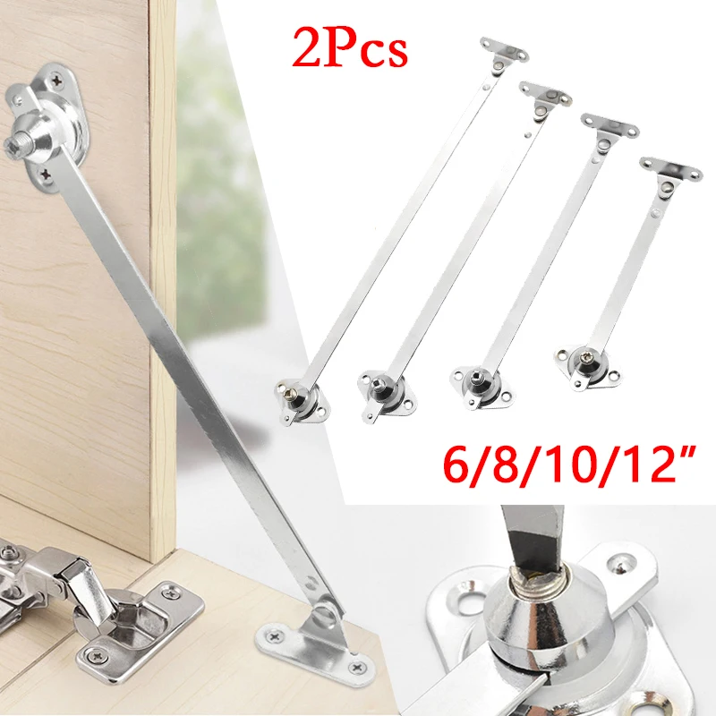 Вращающаяся шарнирная мебель для шкафа, 2 шт., дверная Крышка для шкафа, опорная крышка, наборы, раздвижные рельсы, серебристый, полезный прочный